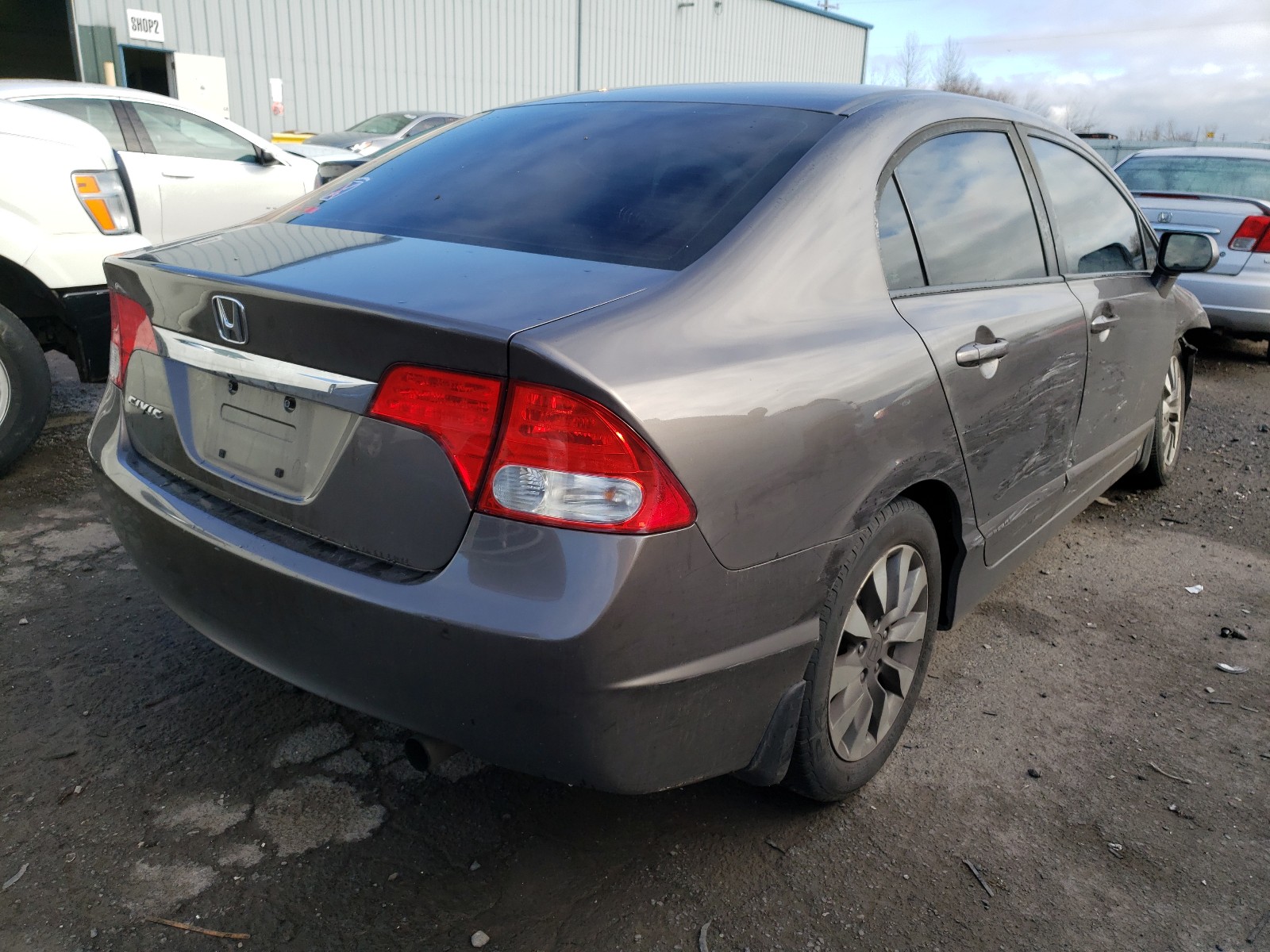 Photo 3 VIN: 19XFA1F9XAE027783 - HONDA CIVIC EXL 