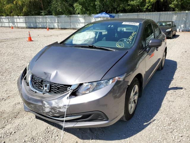 Photo 1 VIN: 19XFB2E50FE018650 - HONDA CIVIC LX 