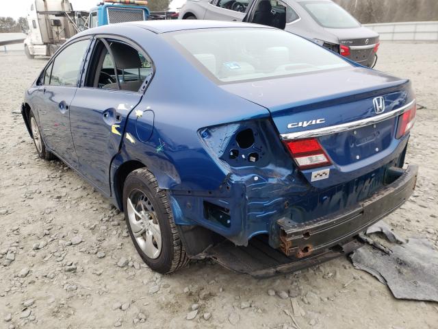 Photo 2 VIN: 19XFB2E52DE033566 - HONDA CIVIC LX 