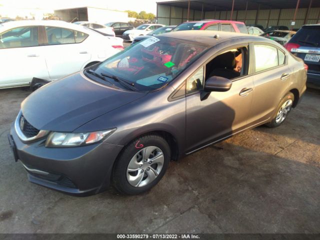 Photo 1 VIN: 19XFB2E52FE040410 - HONDA CIVIC SEDAN 