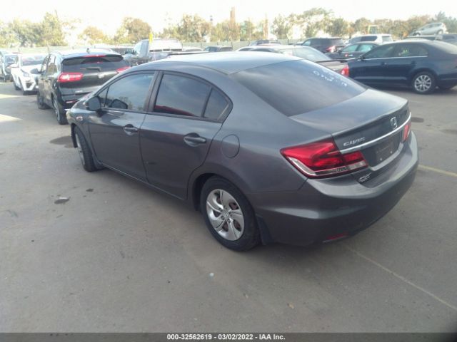 Photo 2 VIN: 19XFB2E55DE037496 - HONDA CIVIC SDN 