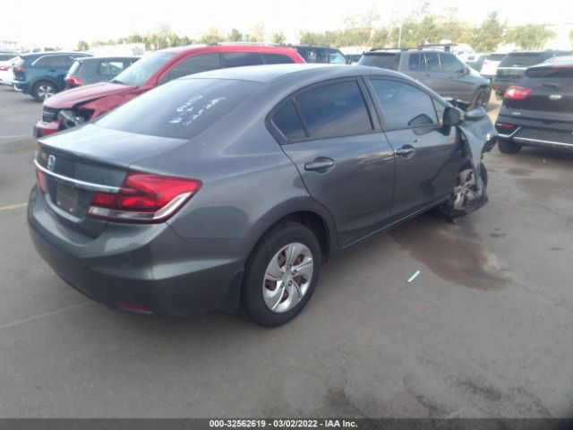 Photo 3 VIN: 19XFB2E55DE037496 - HONDA CIVIC SDN 