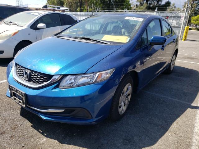 Photo 1 VIN: 19XFB2E55EE069284 - HONDA CIVIC LX 