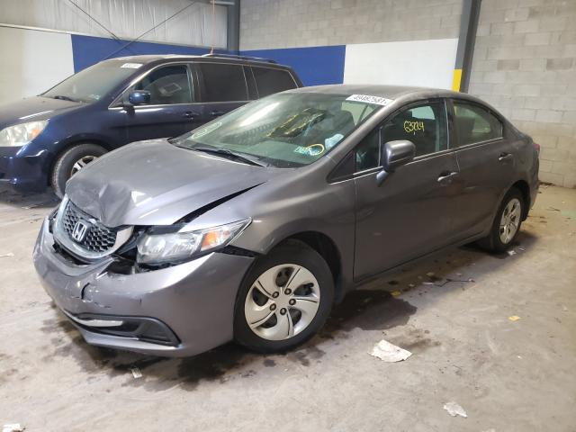 Photo 1 VIN: 19XFB2E55FE030762 - HONDA CIVIC LX 