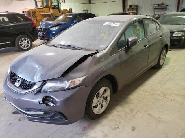 Photo 1 VIN: 19XFB2E55FE039607 - HONDA CIVIC LX 