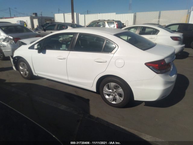 Photo 2 VIN: 19XFB2E57DE031795 - HONDA CIVIC SDN 