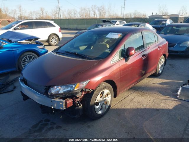 Photo 1 VIN: 19XFB2E57DE098221 - HONDA CIVIC SDN 