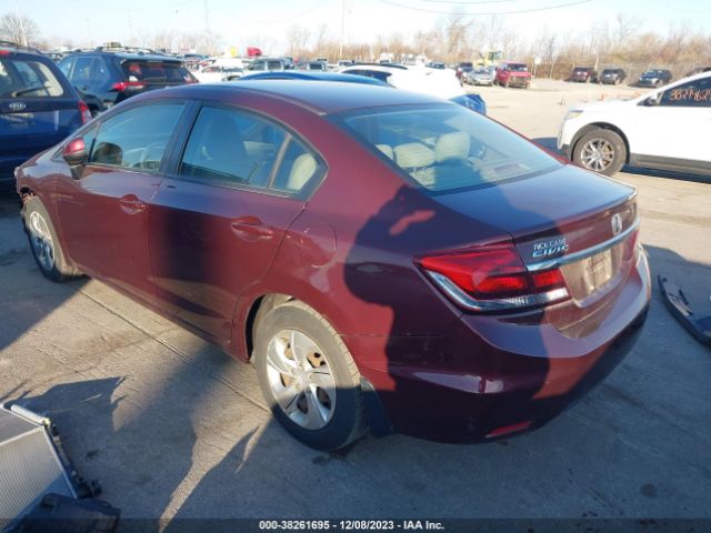 Photo 2 VIN: 19XFB2E57DE098221 - HONDA CIVIC SDN 