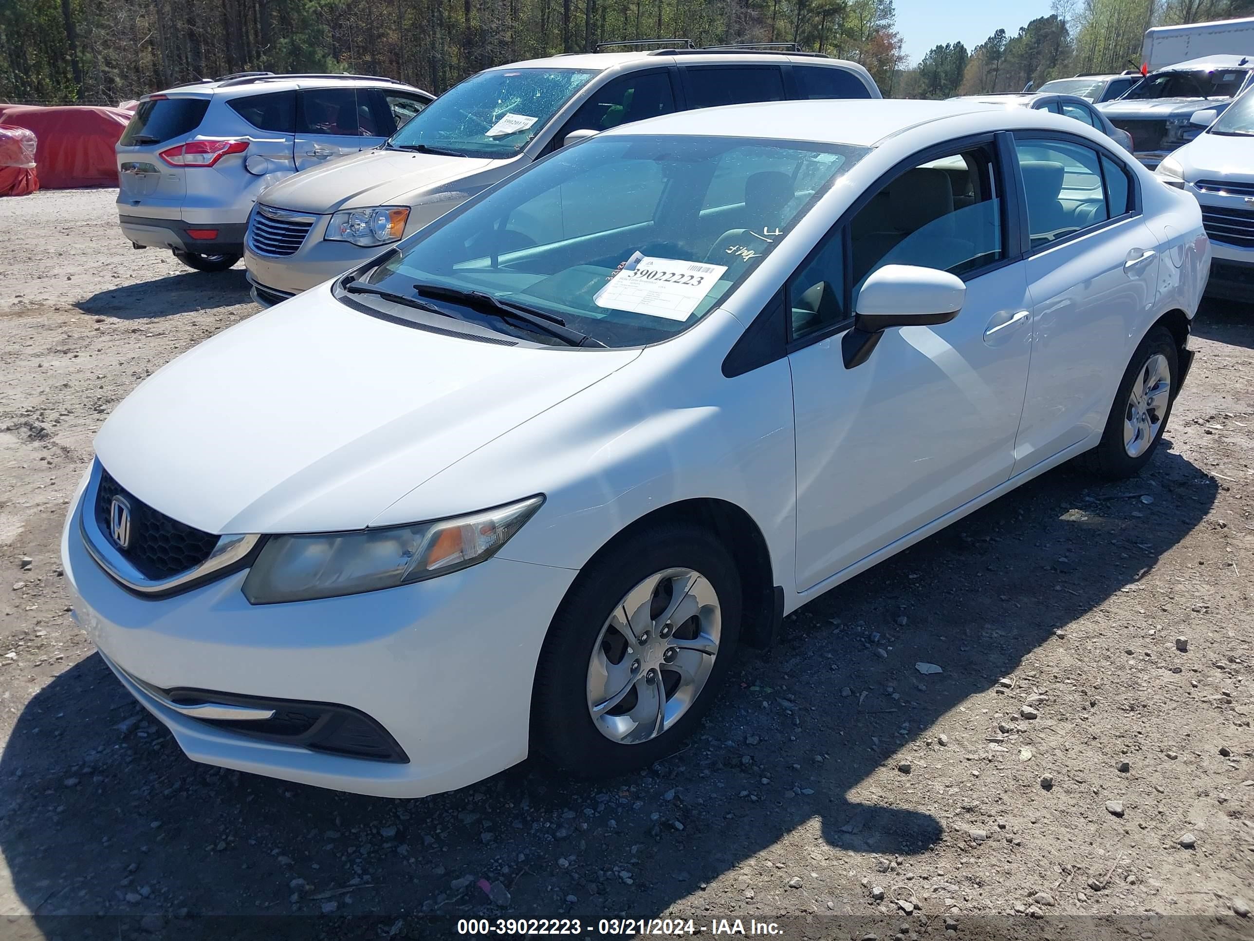 Photo 1 VIN: 19XFB2E58EE025084 - HONDA CIVIC 