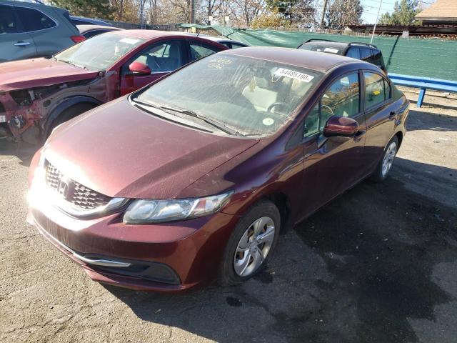 Photo 1 VIN: 19XFB2E58EE039129 - HONDA CIVIC LX 