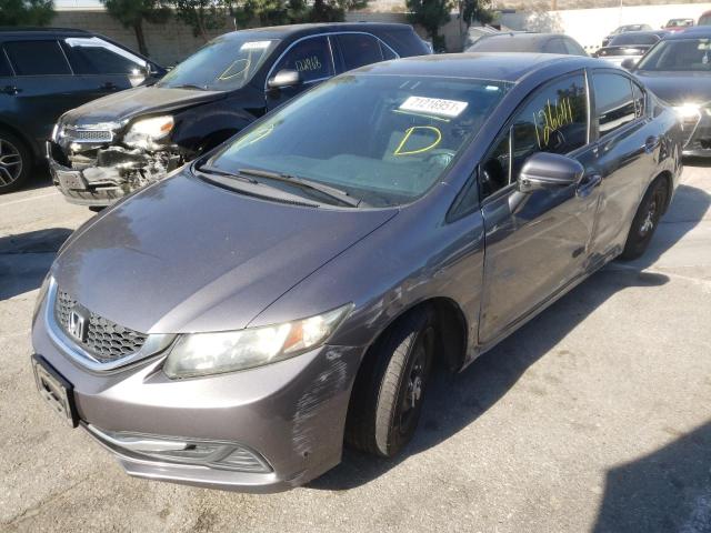 Photo 1 VIN: 19XFB2E58EE071076 - HONDA CIVIC LX 