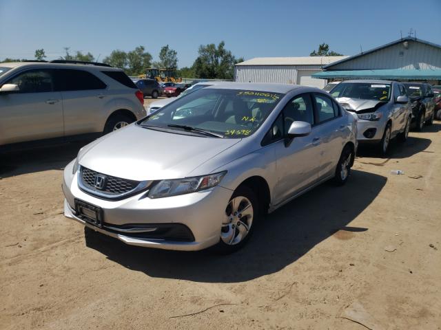 Photo 1 VIN: 19XFB2E59DE034598 - HONDA CIVIC LX 