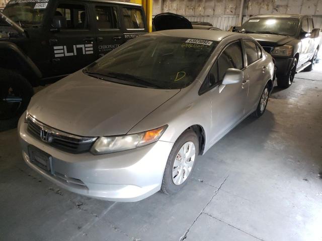 Photo 1 VIN: 19XFB2F22CE002563 - HONDA CIVIC DX 