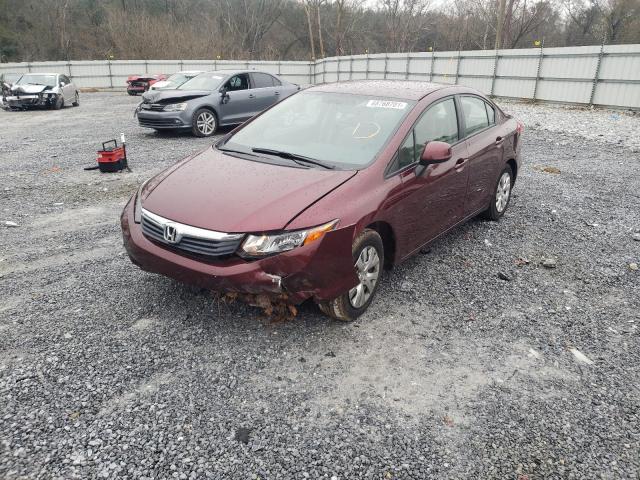 Photo 1 VIN: 19XFB2F50CE030985 - HONDA CIVIC LX 