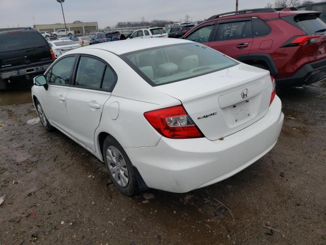 Photo 2 VIN: 19XFB2F50CE061668 - HONDA CIVIC LX 