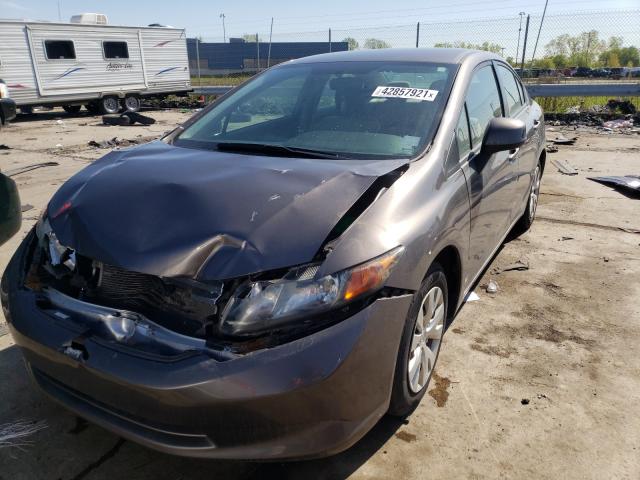 Photo 1 VIN: 19XFB2F50CE062173 - HONDA CIVIC LX 