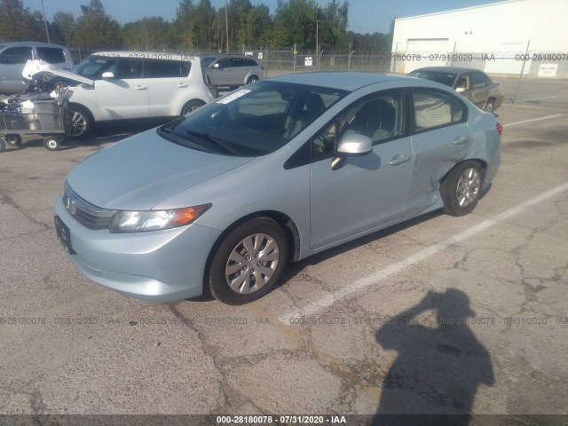 Photo 1 VIN: 19XFB2F50CE072119 - HONDA CIVIC SDN 