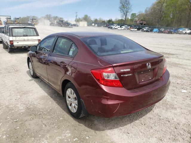 Photo 2 VIN: 19XFB2F50CE082584 - HONDA CIVIC LX 