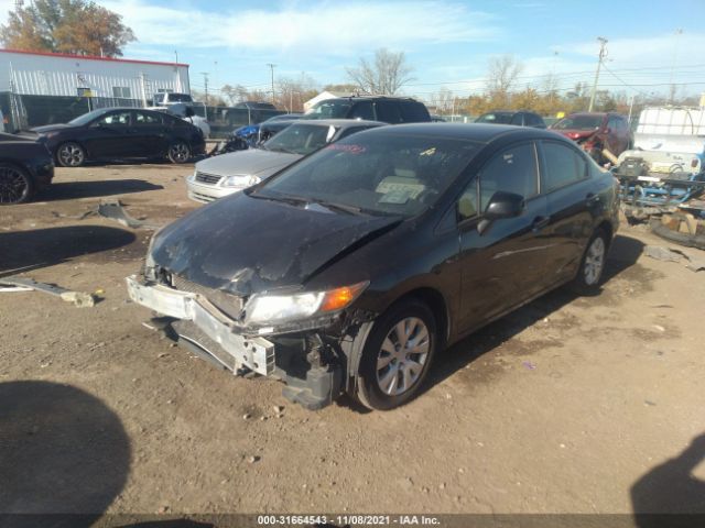 Photo 1 VIN: 19XFB2F50CE092466 - HONDA CIVIC SDN 