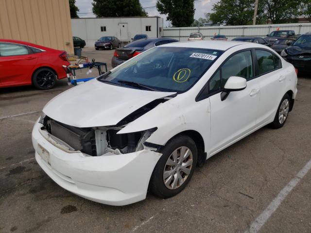 Photo 1 VIN: 19XFB2F50CE103661 - HONDA CIVIC LX 