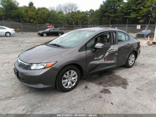 Photo 1 VIN: 19XFB2F50CE327383 - HONDA CIVIC SDN 