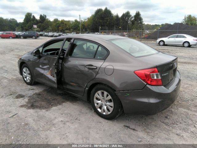 Photo 2 VIN: 19XFB2F50CE327383 - HONDA CIVIC SDN 