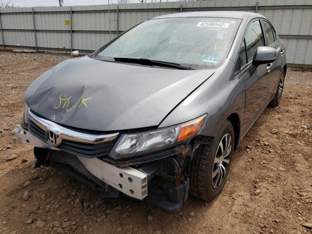 Photo 1 VIN: 19XFB2F50CE349612 - HONDA CIVIC LX 