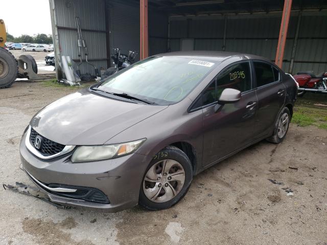 Photo 1 VIN: 19XFB2F50DE001178 - HONDA CIVIC LX 