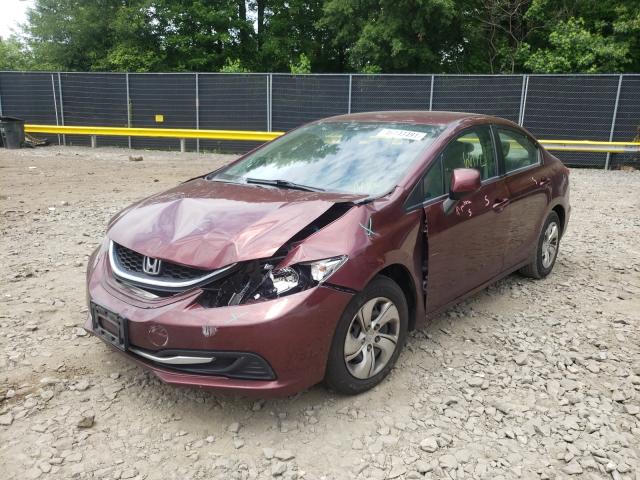 Photo 1 VIN: 19XFB2F50DE010575 - HONDA CIVIC LX 