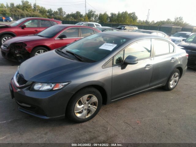 Photo 1 VIN: 19XFB2F50DE021642 - HONDA CIVIC SDN 