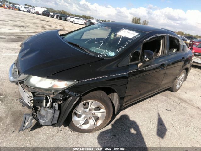 Photo 1 VIN: 19XFB2F50DE037243 - HONDA CIVIC SDN 