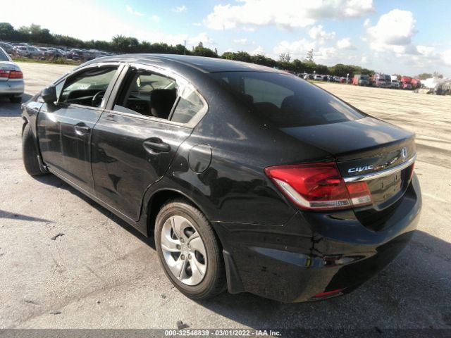 Photo 2 VIN: 19XFB2F50DE037243 - HONDA CIVIC SDN 