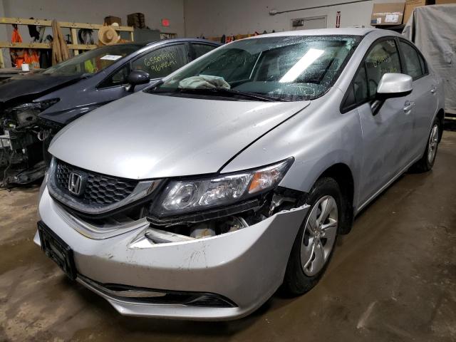 Photo 1 VIN: 19XFB2F50DE043088 - HONDA CIVIC LX 