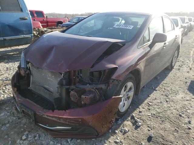 Photo 1 VIN: 19XFB2F50DE053815 - HONDA CIVIC LX 