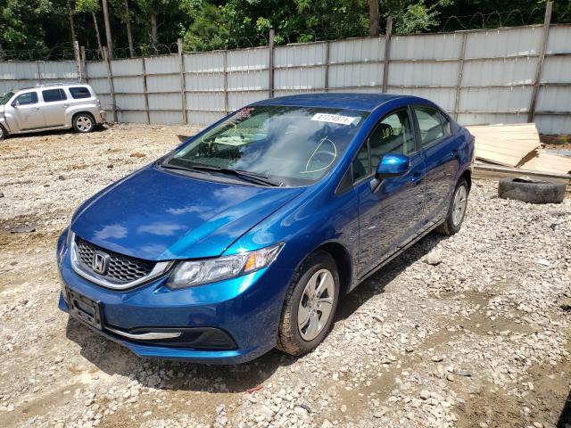 Photo 1 VIN: 19XFB2F50DE057847 - HONDA CIVIC LX 