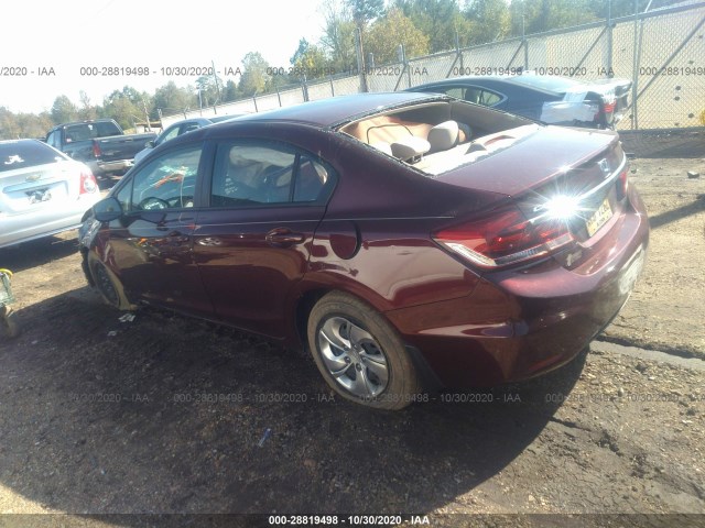 Photo 2 VIN: 19XFB2F50DE066239 - HONDA CIVIC SDN 