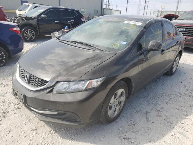 Photo 1 VIN: 19XFB2F50DE068136 - HONDA CIVIC LX 