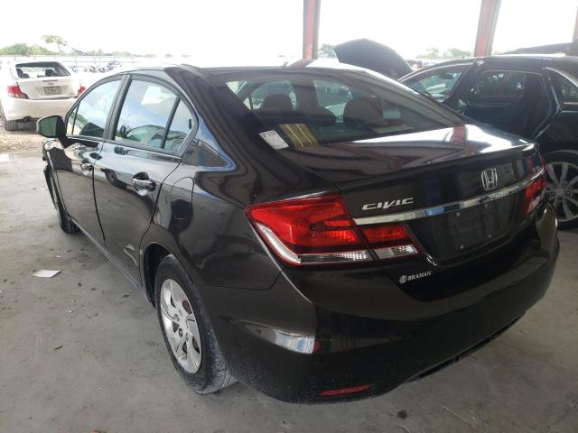 Photo 2 VIN: 19XFB2F50DE069822 - HONDA CIVIC LX 