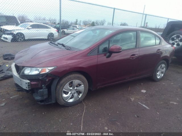 Photo 1 VIN: 19XFB2F50DE070260 - HONDA CIVIC SDN 