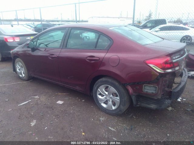 Photo 2 VIN: 19XFB2F50DE070260 - HONDA CIVIC SDN 