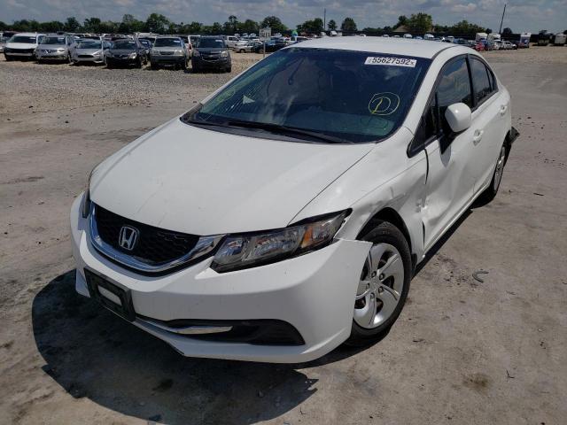 Photo 1 VIN: 19XFB2F50DE094316 - HONDA CIVIC LX 