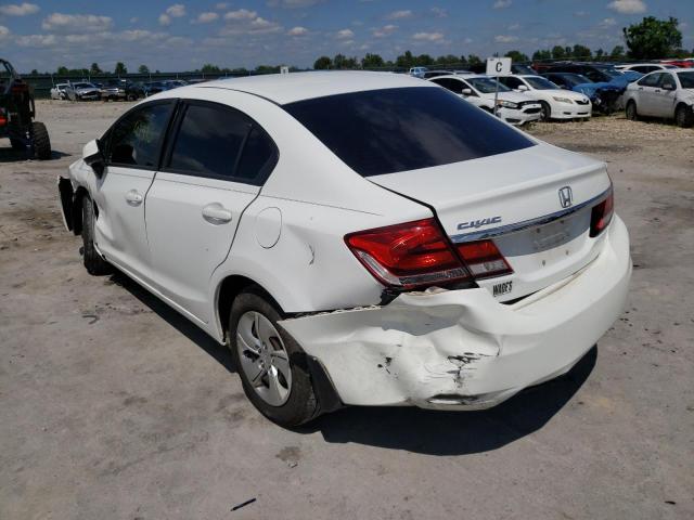 Photo 2 VIN: 19XFB2F50DE094316 - HONDA CIVIC LX 