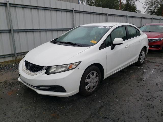 Photo 1 VIN: 19XFB2F50DE095451 - HONDA CIVIC LX 