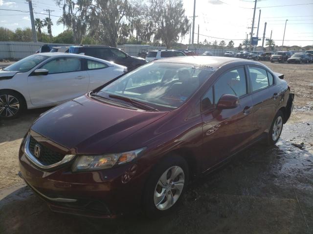 Photo 1 VIN: 19XFB2F50DE096812 - HONDA CIVIC LX 