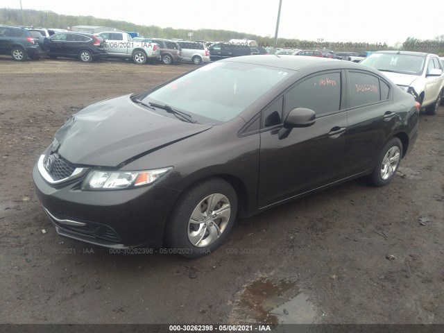 Photo 1 VIN: 19XFB2F50DE234185 - HONDA CIVIC SDN 