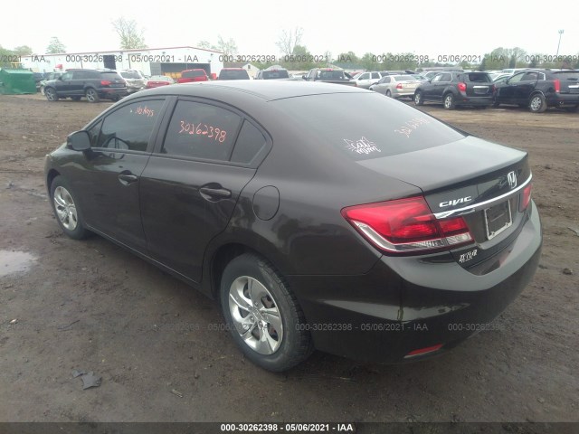 Photo 2 VIN: 19XFB2F50DE234185 - HONDA CIVIC SDN 