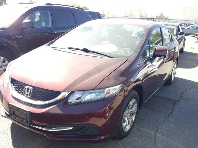 Photo 1 VIN: 19XFB2F50DE237796 - HONDA CIVIC LX 