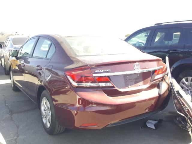 Photo 2 VIN: 19XFB2F50DE237796 - HONDA CIVIC LX 