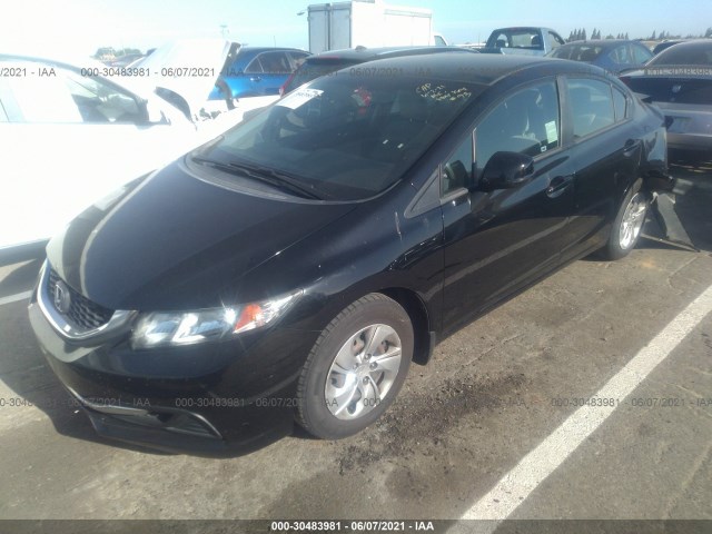 Photo 1 VIN: 19XFB2F50DE241668 - HONDA CIVIC SDN 