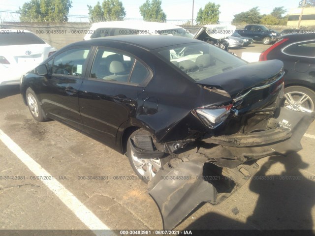 Photo 2 VIN: 19XFB2F50DE241668 - HONDA CIVIC SDN 